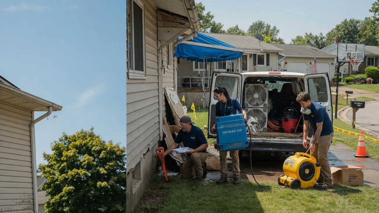 Ceiling Leak Cleanup in Lynnville, IN near me